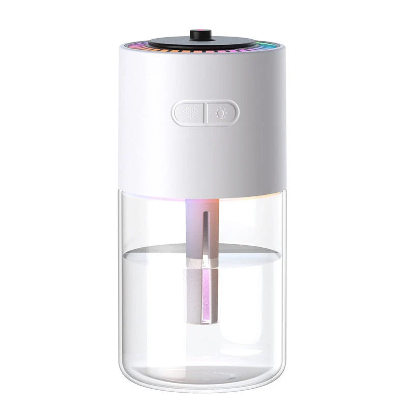 Starry Sky Projection Humidifier with ambient light and USB portability