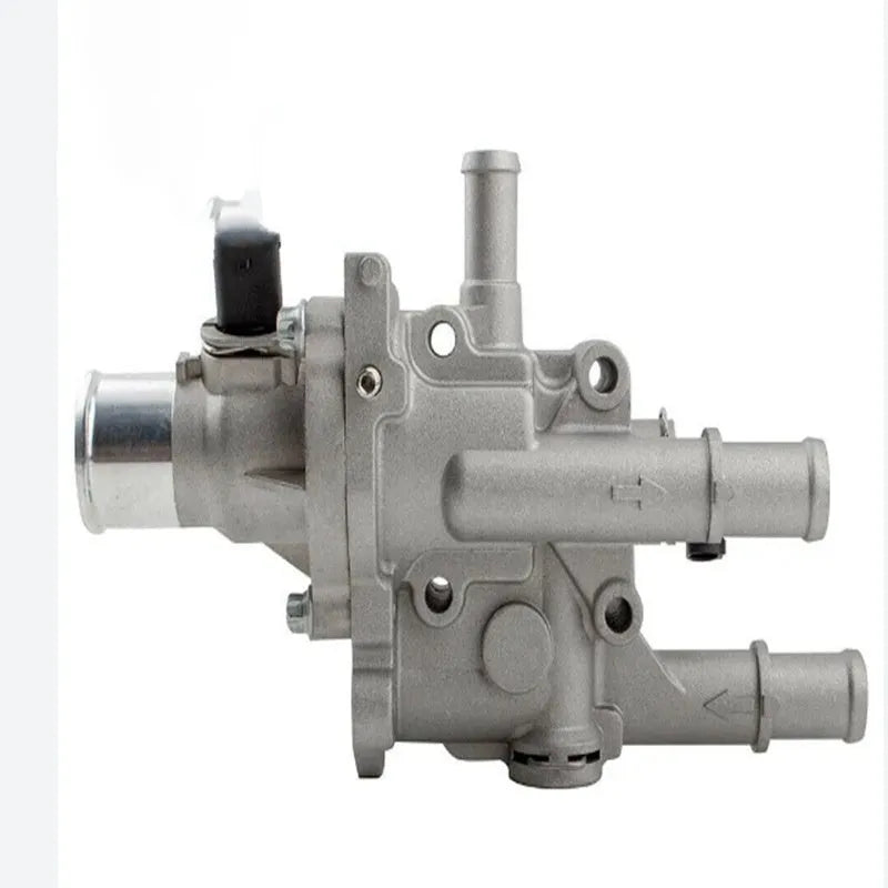 Cruze thermostat assembly with attached water pipe part number 25192228 for GM DAEWOO engine cooling system