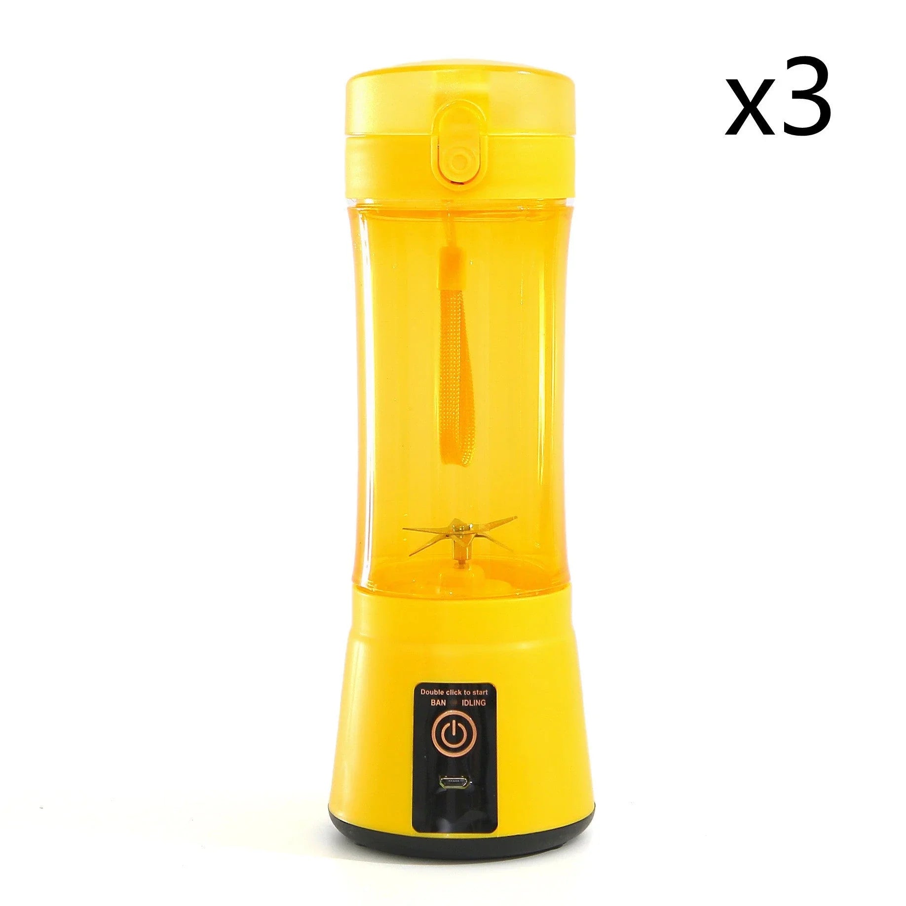 Rechargeable USB Smoothie Blender with Automatic Safety Features for Convenient, Portable Blending