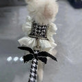 Classic style traction polyester dog vest with hand holding rope, sizes XS to 2XL, princess cut