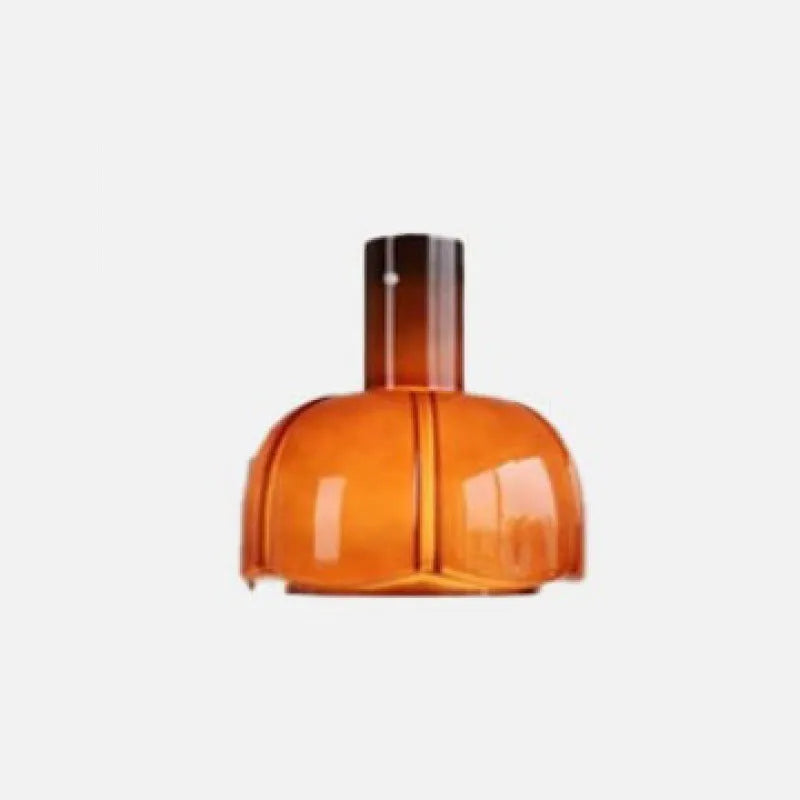 Medieval glass bud chandelier pendant light in retro design with six colour options for dining room or bedroom