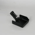 Yellow plastic beachpool phone shade with clip holder for smartphones and tablets