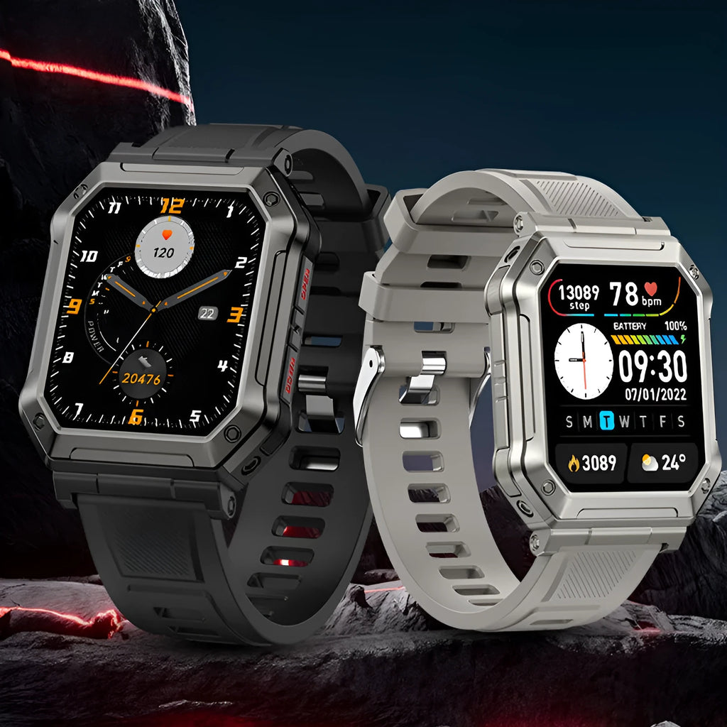 Smart bracelet with heart rate and blood pressure monitor on wrist, black colour, TFT screen