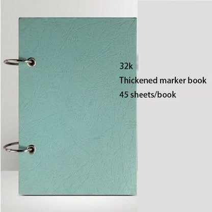 Sketchbook Freehand Sketchbook with open marker paper in various sizes and colours