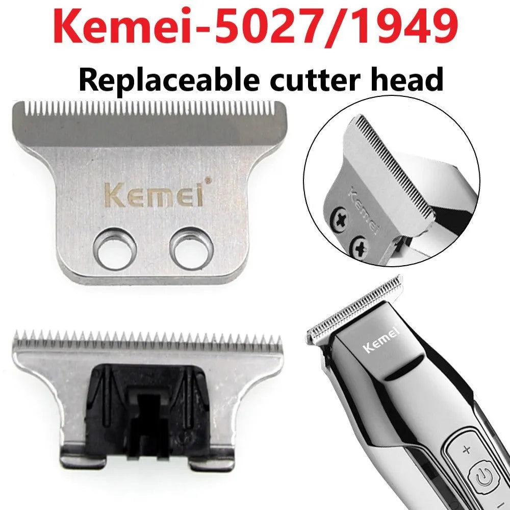Barber scissors with LCD display and rechargeable USB charging, stainless steel blades