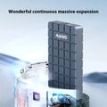 USB4 hard disk enclosure aluminium alloy case for M.2 NVMe SSDs measuring 50x118x13mm