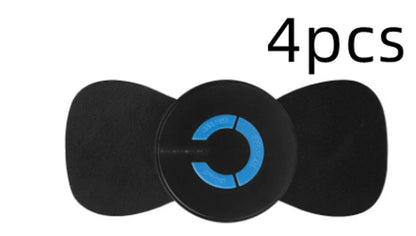 HQ-185 Mini Electric Shoulder and Neck Massager in black with massage patch