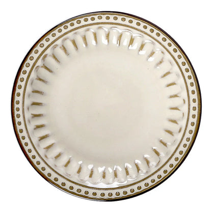 Ceramic Western Food Plate Set of 6 for versatile dining