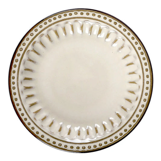 Ceramic Western Food Plate Set of 6 for versatile dining