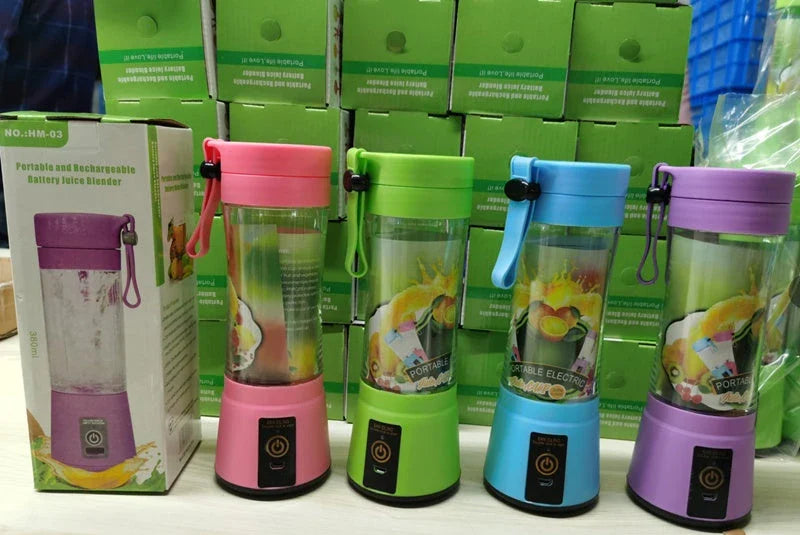 NZ Portable USB Rechargeable Smoothie Blender with Six Blades