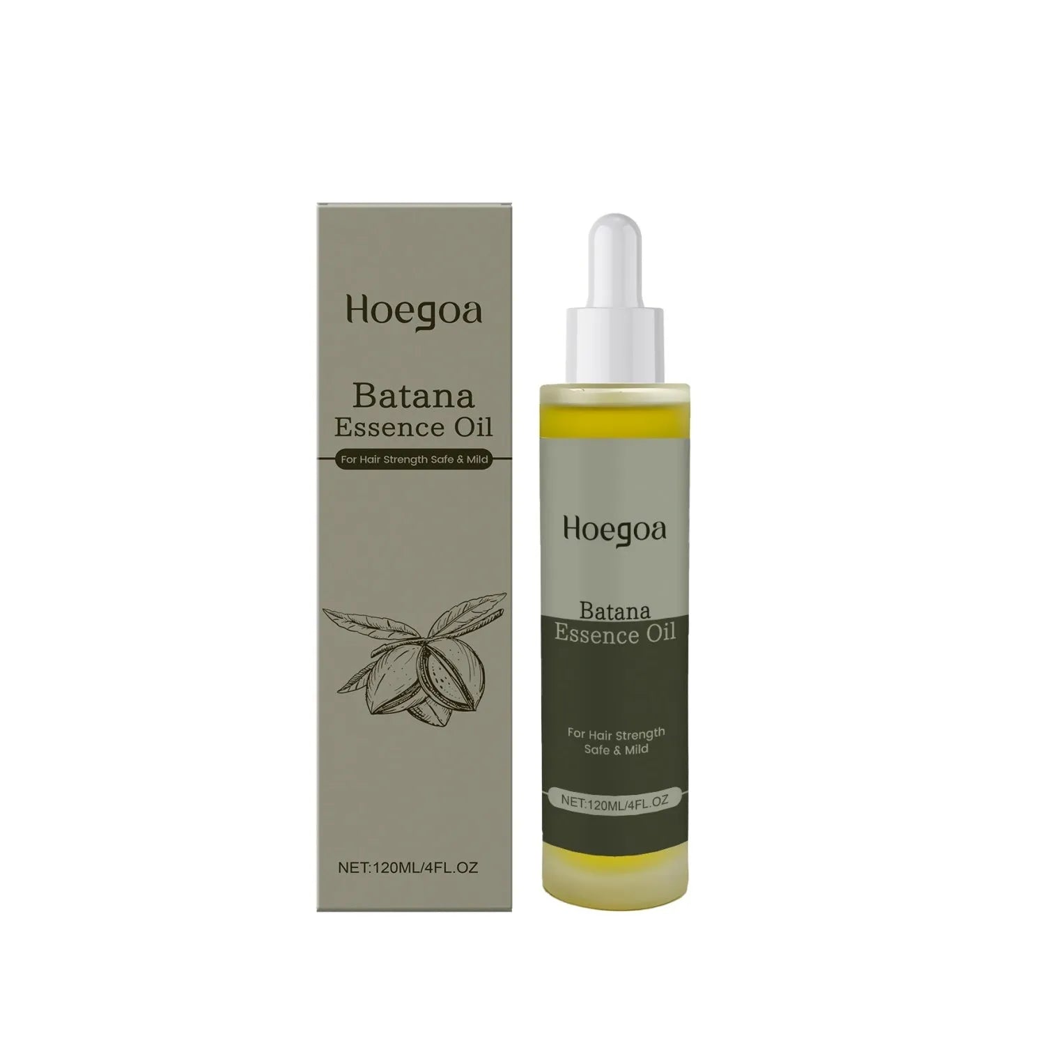 120ml bottle of Platthana Secret Hair Essential Oil with ginger and rosemary for daily use.