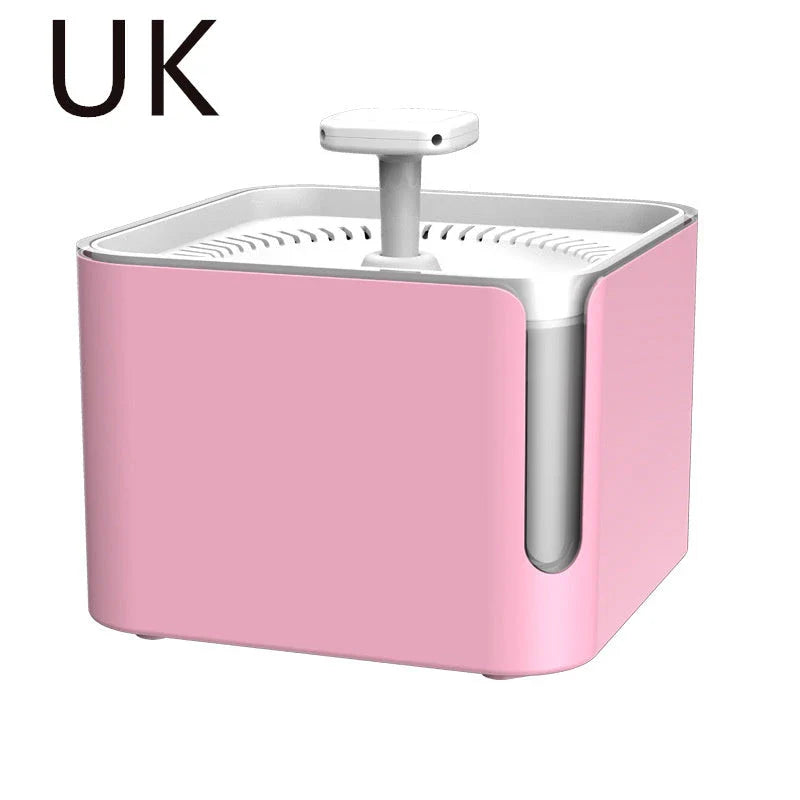 3L USB Automatic Pet Water Fountain for cats and dogs with 360° filtration