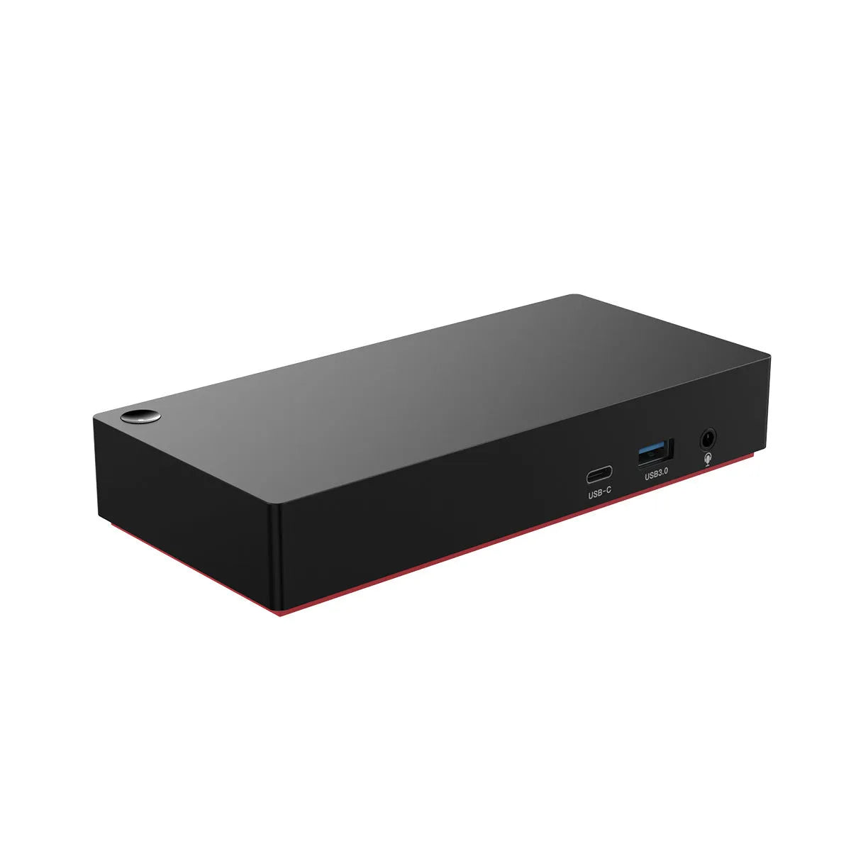 12-port Type-C docking station with 4K display support and external power adapter, 81.5cm cable, black