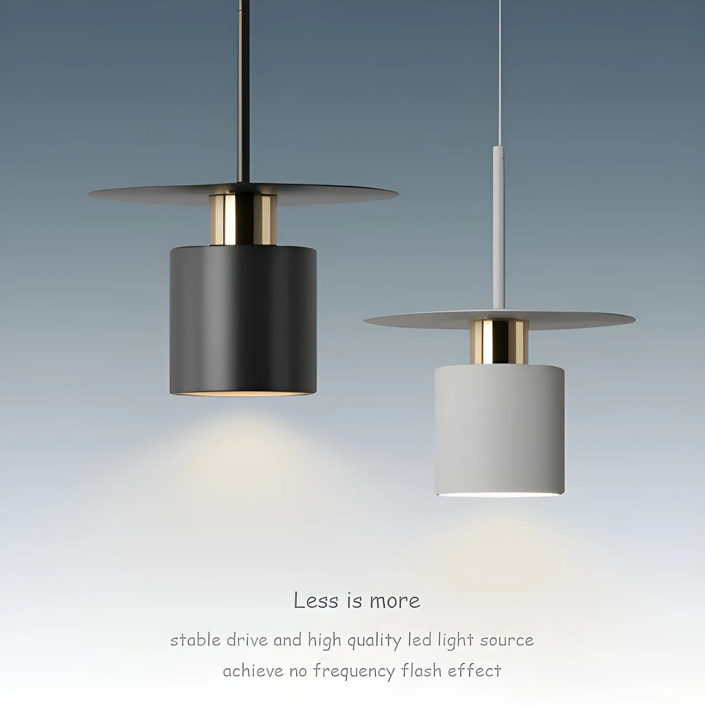 Modern minimalist small droplight chandelier in black 30cm for bedroom or study