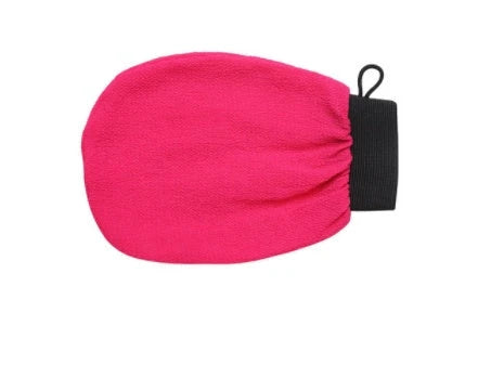 Single Layer Rayon Bath Rub Towel in various colors for gentle skin exfoliation