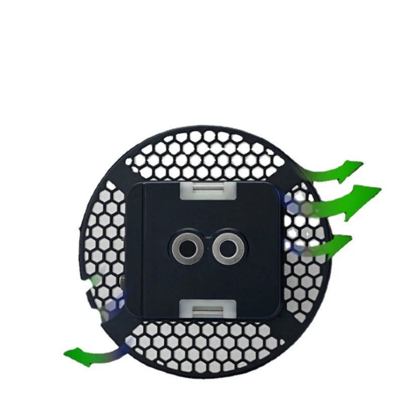 15600mAh Portable LED Magnet Flashlight with adjustable brightness and SOS mode