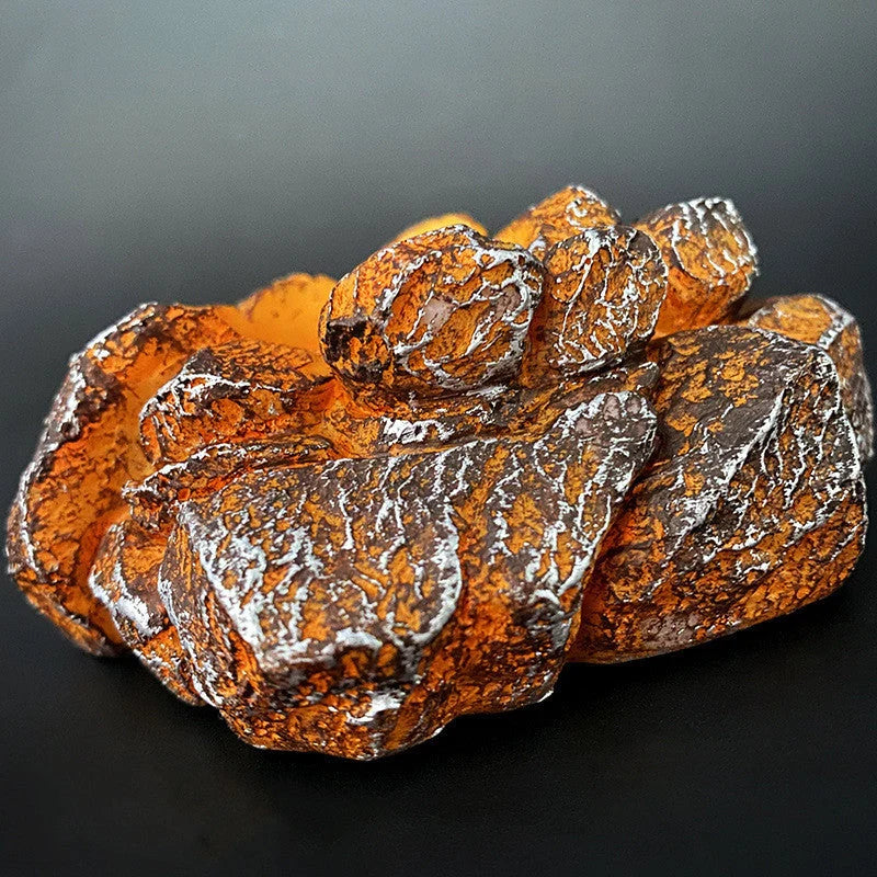 Lava Dragon Egg Desktop Decoration Dinosaur Egg Resin Crafts in various colours and base options