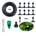 10 metre garden irrigation hose mist system with micro spray heads for cooling and humidification