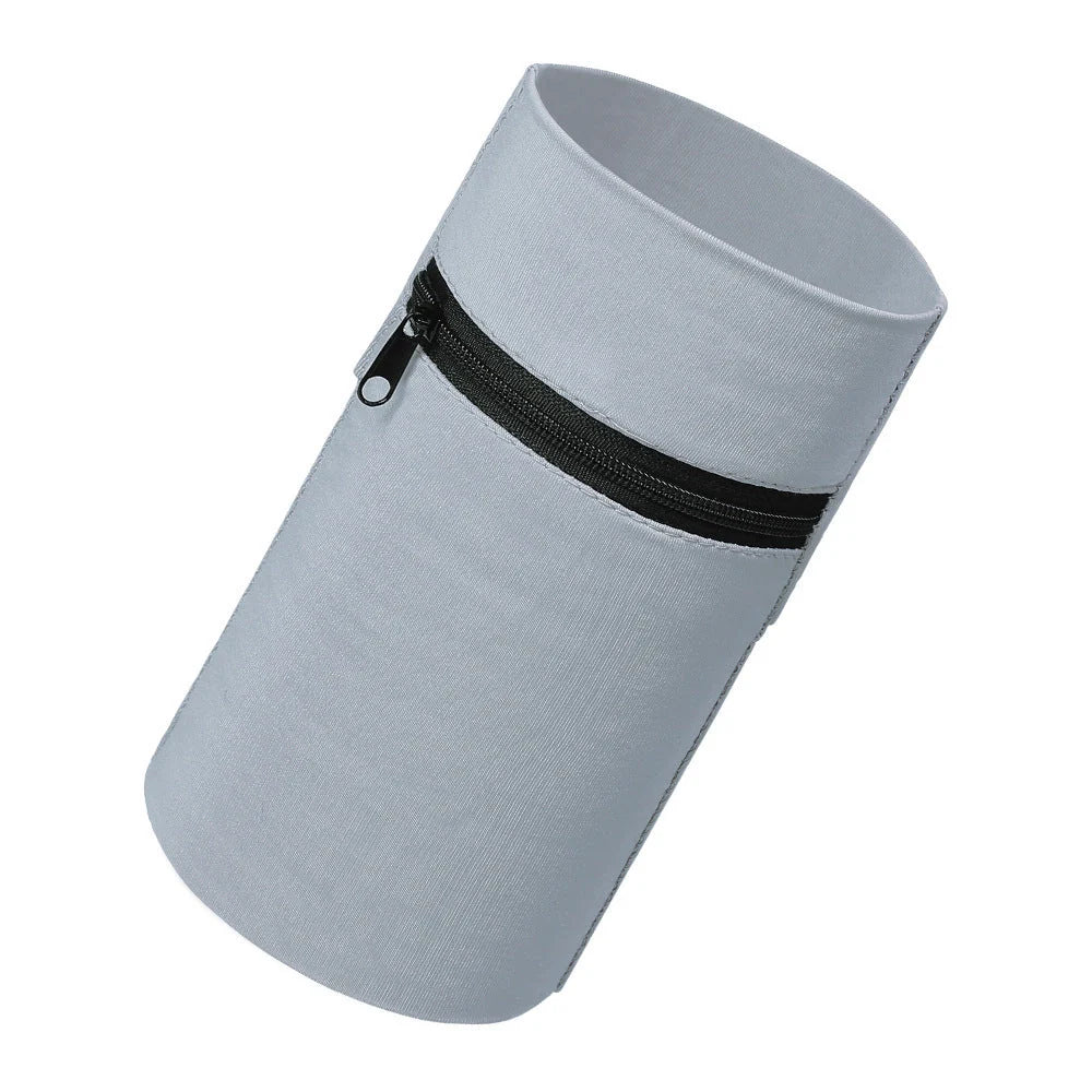 Unisex running mobile phone arm bag in various colours, adjustable strap, breathable polyester fabric