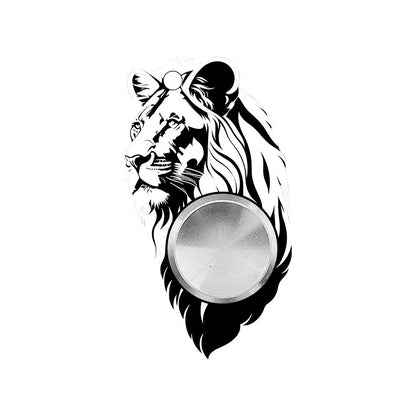 Original Puzzle Gyro Fidget Spinner Keychain for stress relief and focus improvement