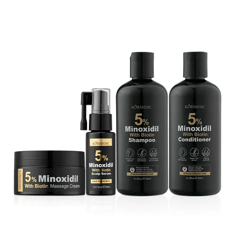 Creative Household 5 Minoxidil Shampoo 300ml bottle for thinning hair care and scalp nourishment