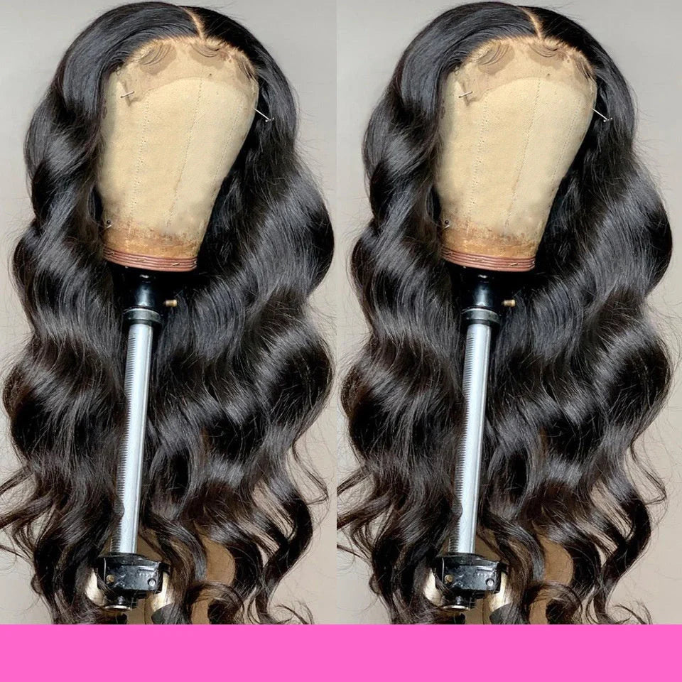 Stylish Body Wave Human Hair Lace Front Wig for a natural look