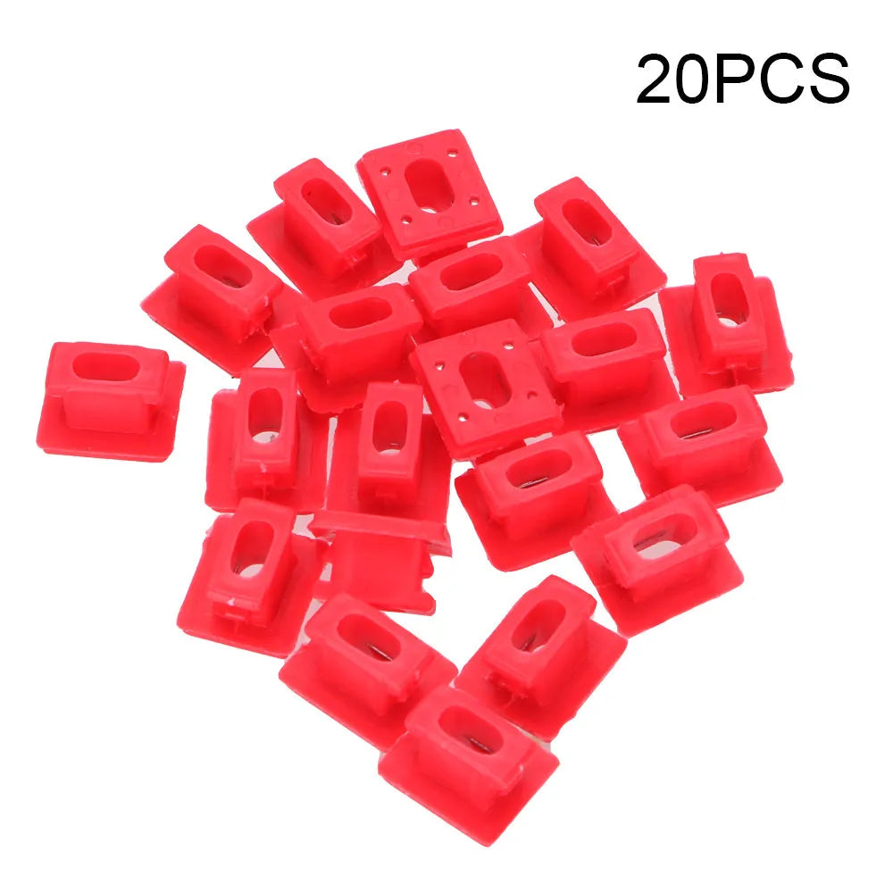 Plastic interior trim panel snap clips for BMW door and interior panel repair.