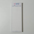 Vertical English words learning notepad in B5 half size with double-sided printing