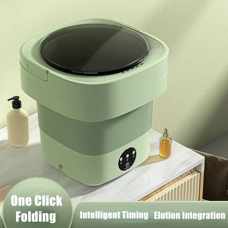 Compact Portable Washing Machine - Ideal for Apartment, RV, and Travel
