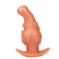 Liquid silicone masturbator in purple, gold, or black available in sizes S, M, L, XL