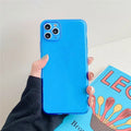 Transparent fluorescent TPU phone case for Apple iPhone 13 series in orange colour
