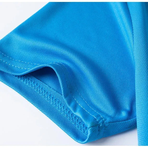 Quick-drying summer t-shirt for outdoor work in fluorescent green colour, short sleeve regular fit