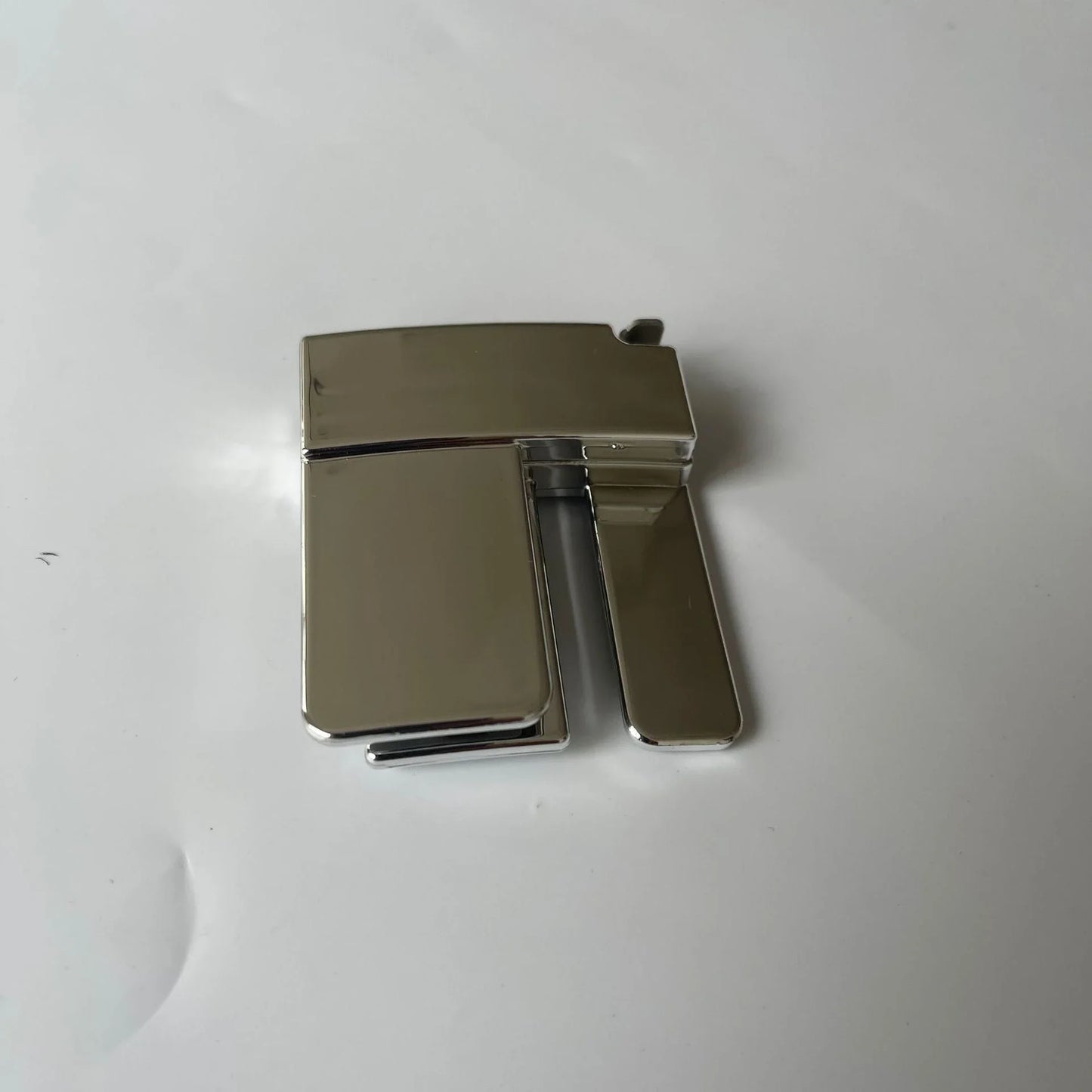 Alloy waistband clip buckle for adjustable fit on pants and skirts