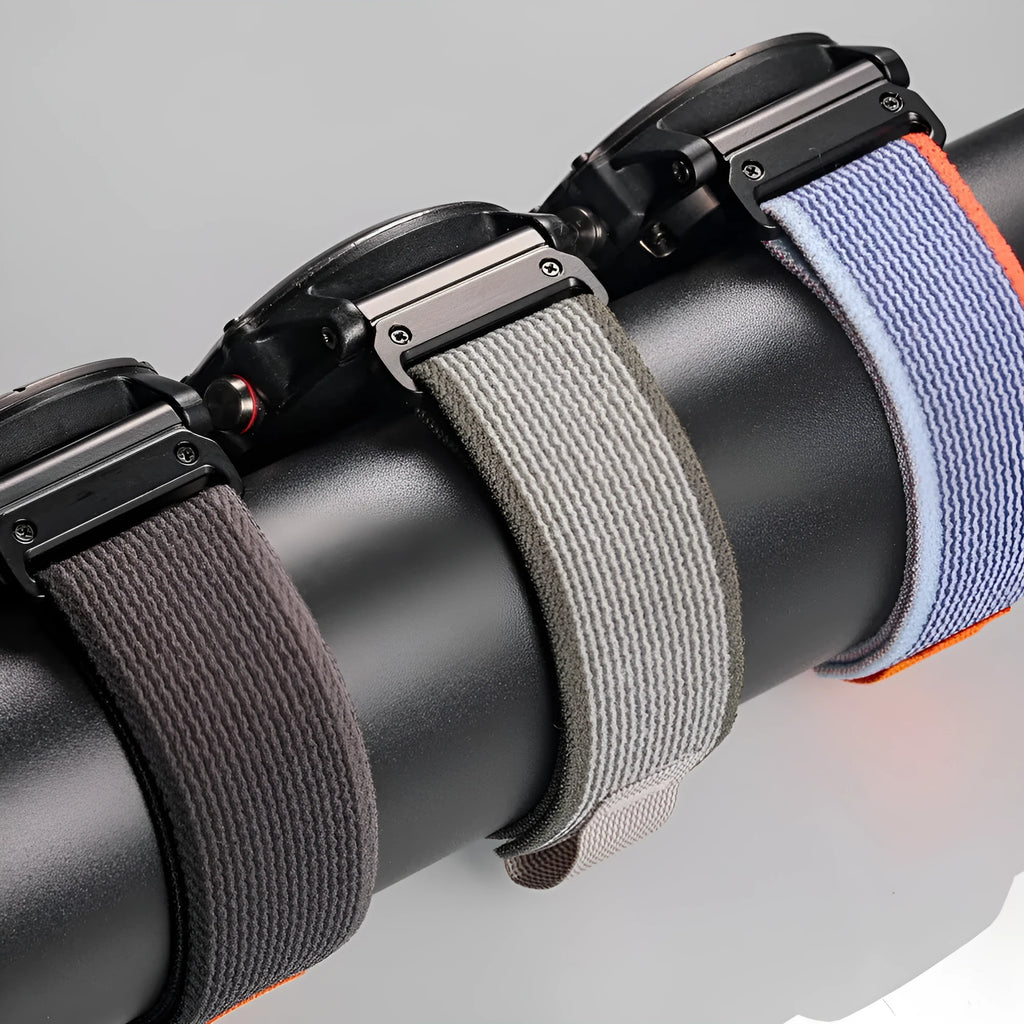 Quick release nylon mountain loop wrist strap sports style 23.5cm in blue black colour