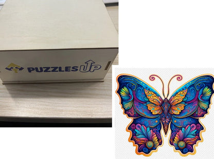 Animal Puzzle Puzzlesup A3 Size With The Box - Detailed wooden puzzle for creative minds