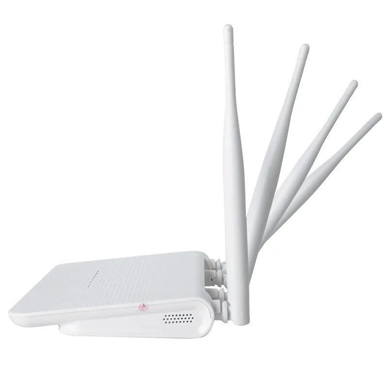 White CPE210 4G LTE wireless router with EU power supply and network cable