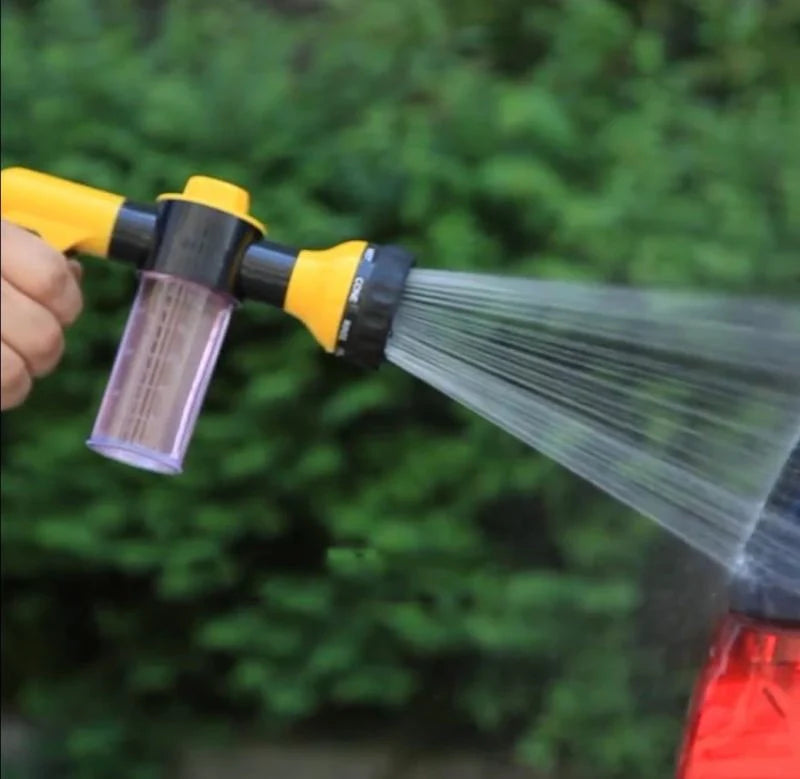 Multi-function high-pressure foam pot water gun set for car and home cleaning