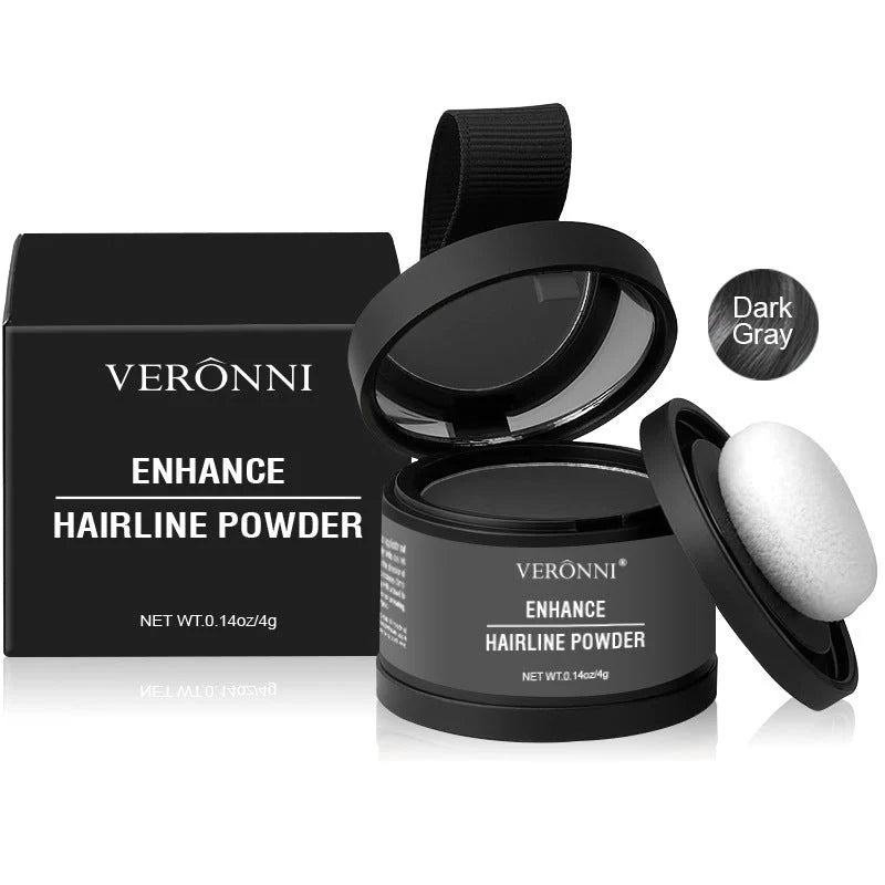 14 Colour Hair Line Powder for instant waterproof coverage of sparse or white hair