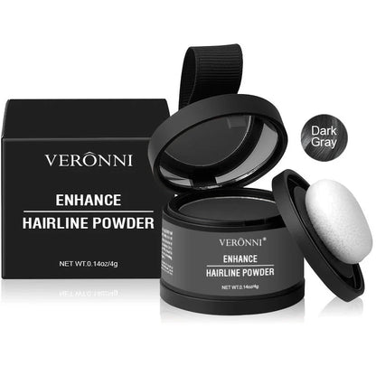 14 Colour Hair Line Powder for instant waterproof coverage of sparse or white hair