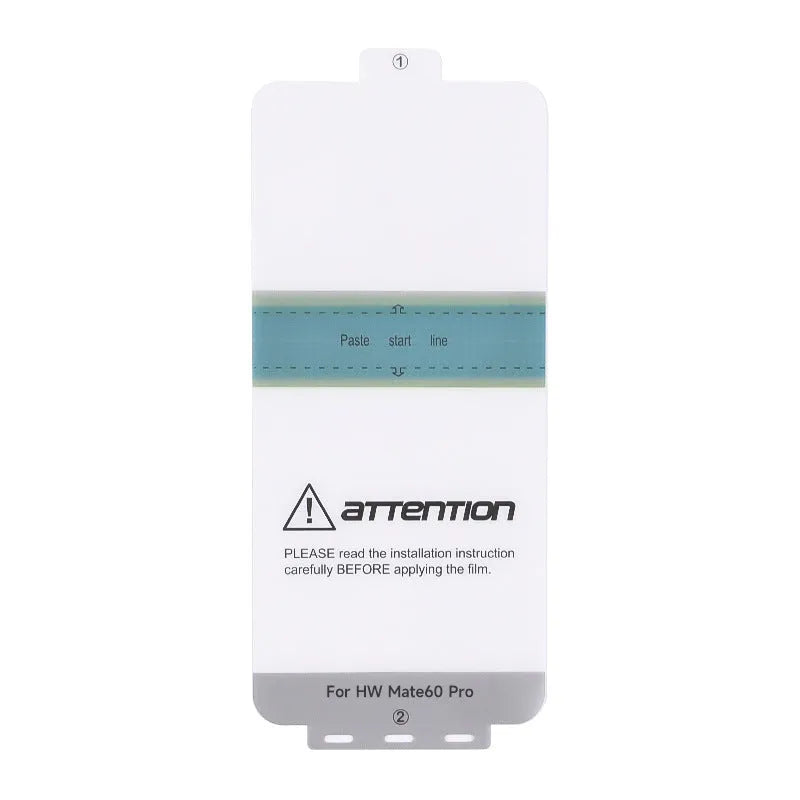 Huawei mate60 TPU screen protector with application tools and anti-fingerprint coating