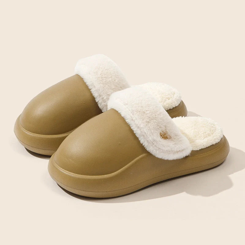 Winter warm non-slip slippers in various colours for men and women