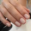 MY119 solid colour plastic press-on nail art set for ladies in a cute style