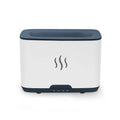New Flame white 300ml square USB ultrasonic desktop humidifier on table