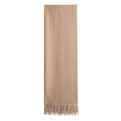 Double-sided artificial Australian wool scarf shawl in various colours for winter warmth
