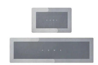 Soft cushion bathroom sliding door floor mat in various colours and sizes