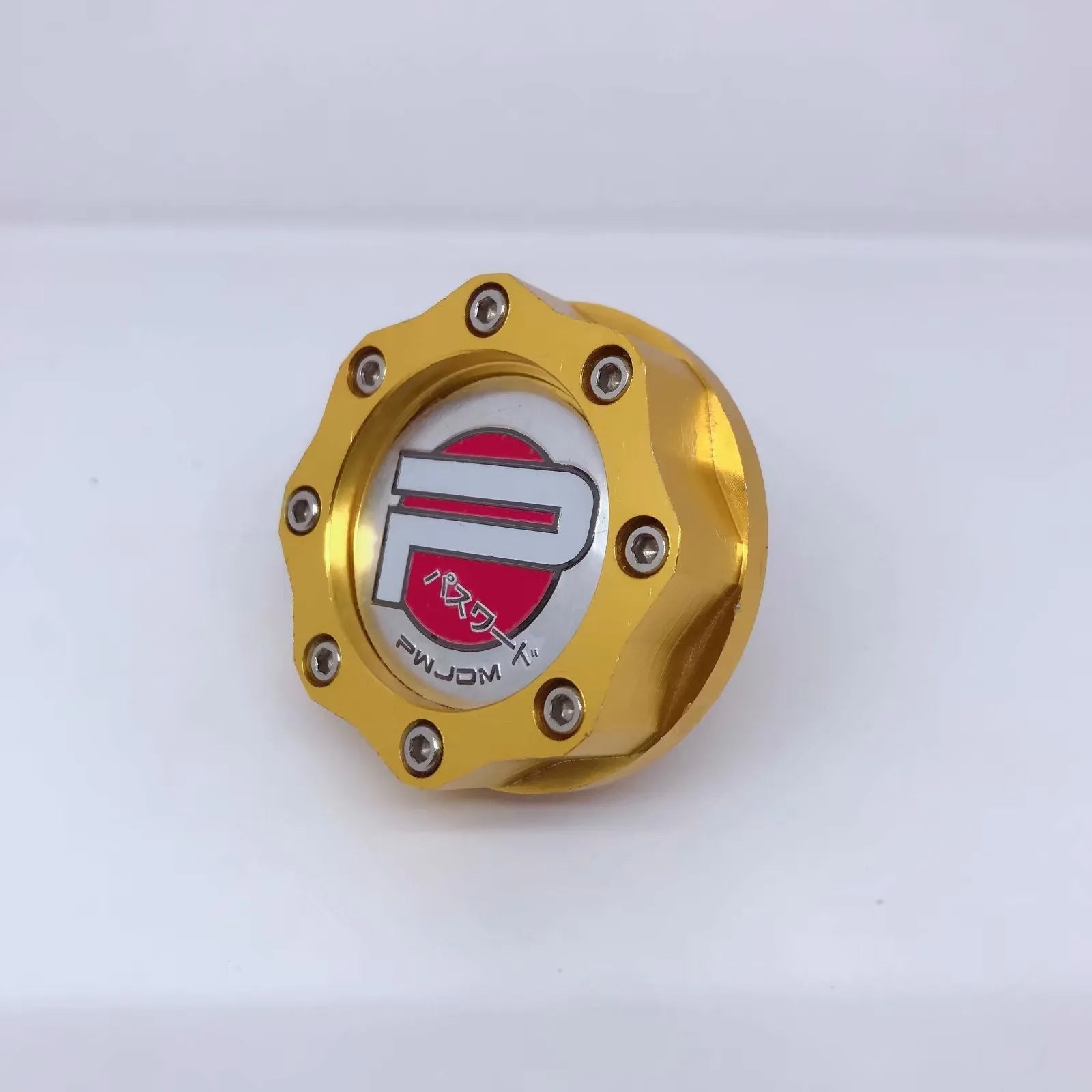 Aluminium alloy fuel tank cap for Honda vehicles in four colour options