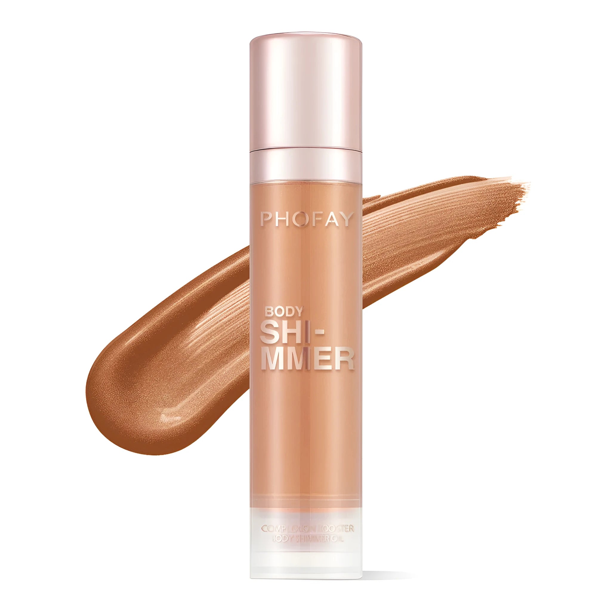 PHOFAY Body Shimmer Oil 25ml bottle with lightweight silky shimmering formula