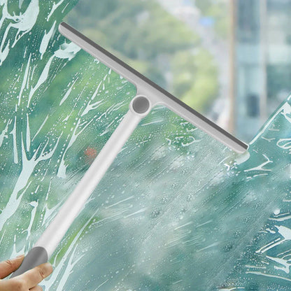 All-in-One Car Window Scraper with 360-degree rotating head and premium PP/TPR materials for effortless, streak-free cleaning