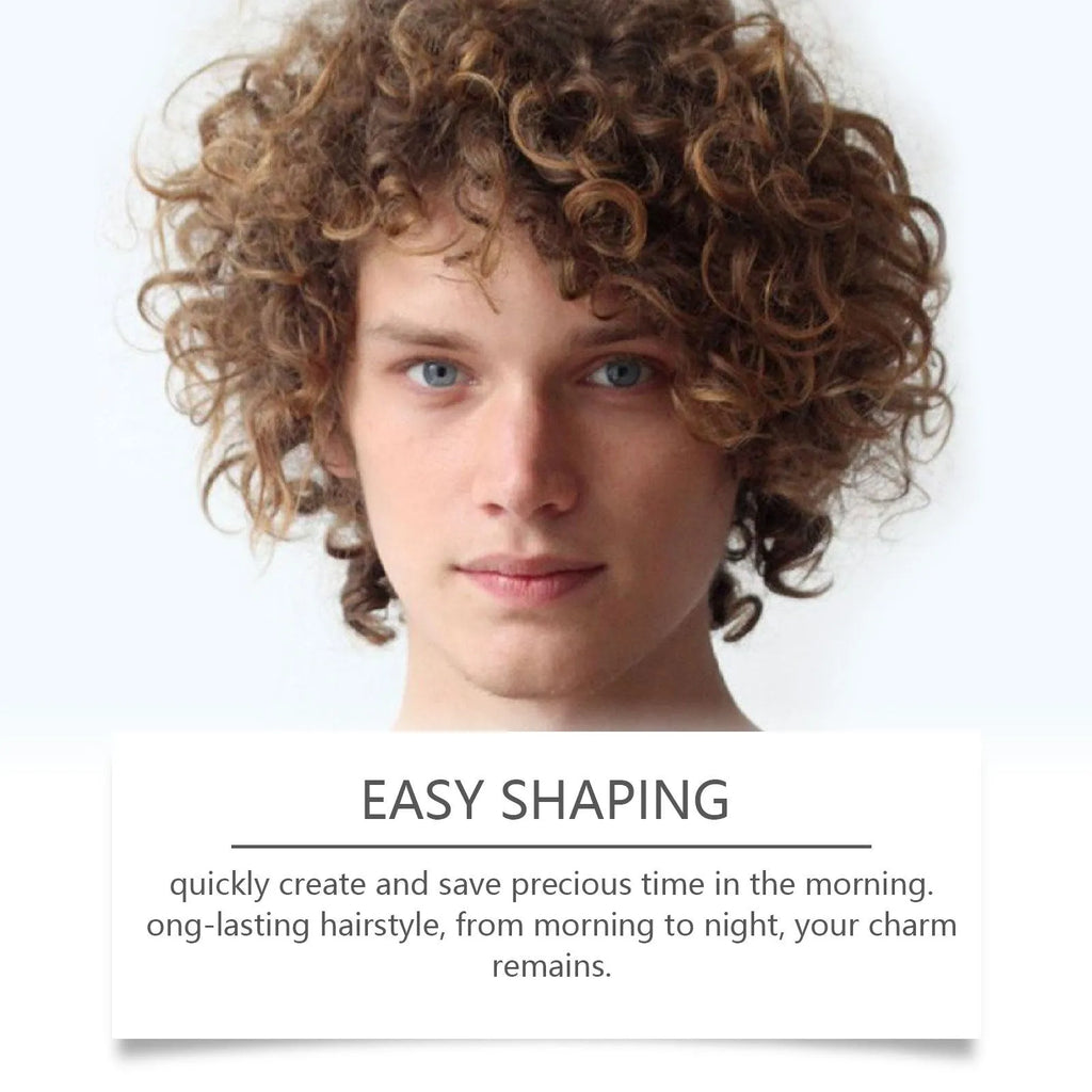Sea salt curly hair spray 100ml in a compact bottle for shaping and defining curls
