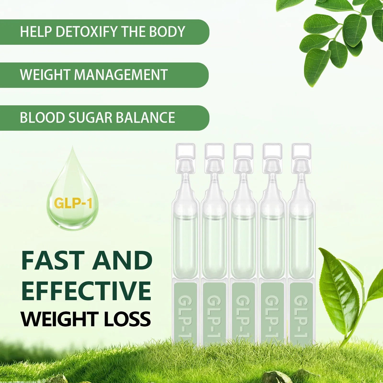 Boxed facial care drops for lifting, firming and abdomen slimming body shaping in 50g packaging
